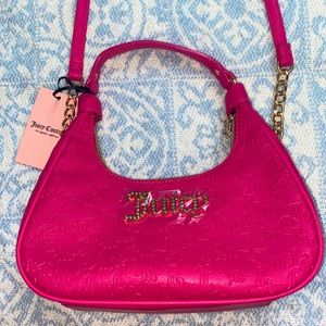 Juicy Couture Pink & Gold Shoulder Bag